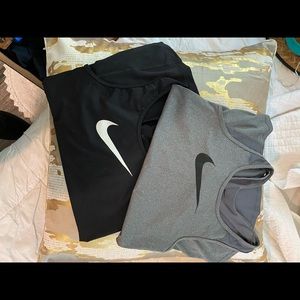 SET OF 2 - NIKE dry fit TANK TOPS